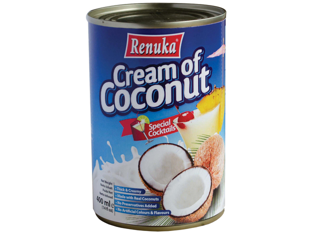 Kokosrahm für Cocktails (15-17% Fett)