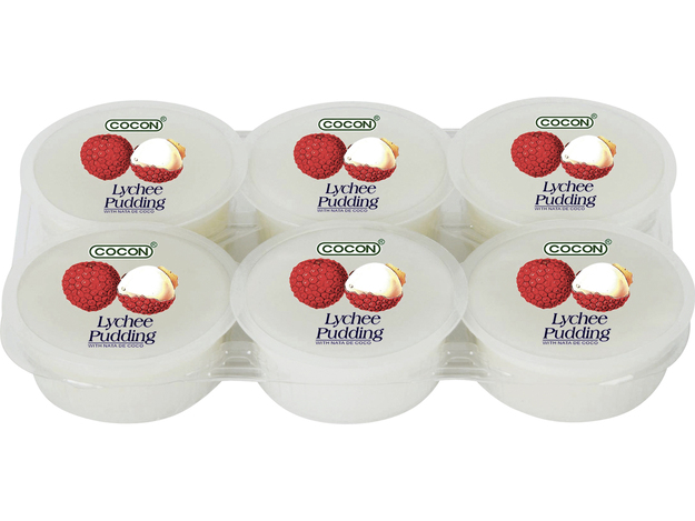 Litschipudding Nata de Coco