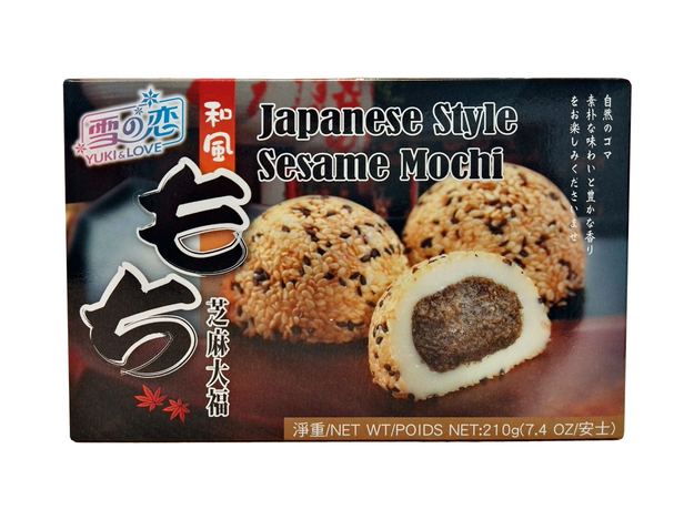 Mochi Sesam (Japanische Reiskuchen)