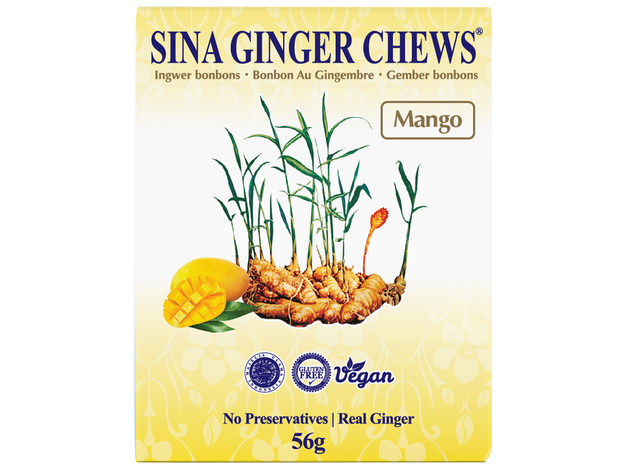 Ingwer Mango Bonbons