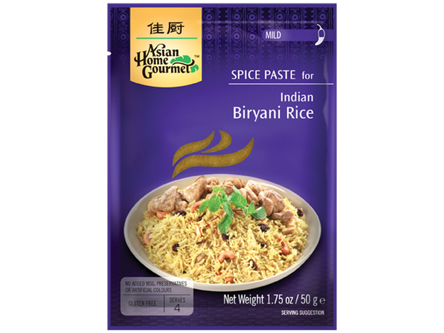 Indischer Biryani Reis Würzpaste