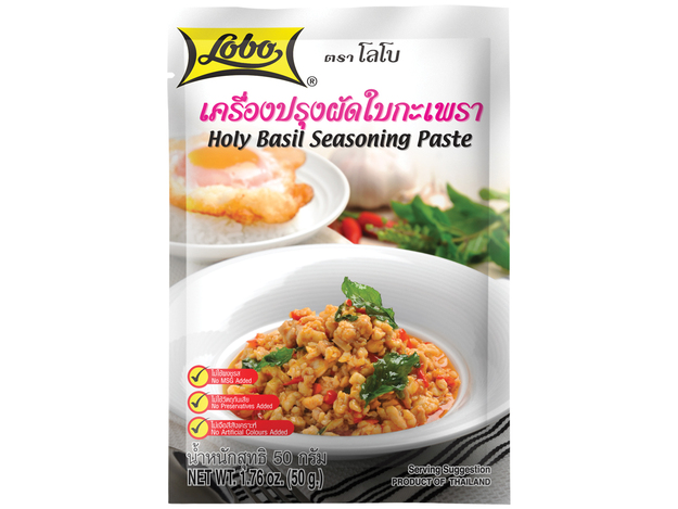 Würzpaste mit Thailändischem Basilikum