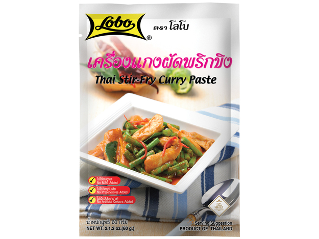 Thailändische Wokpaste für Curry