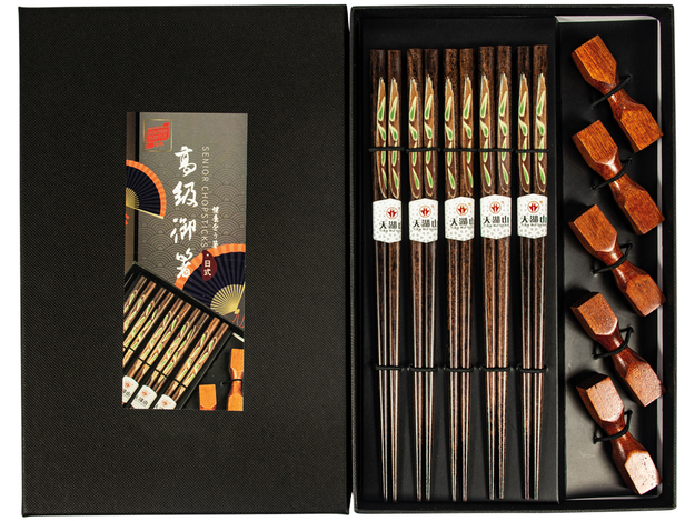 Essstäbchen-Set aus Holz