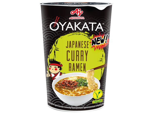 Instant Nudeln Curry Ramen