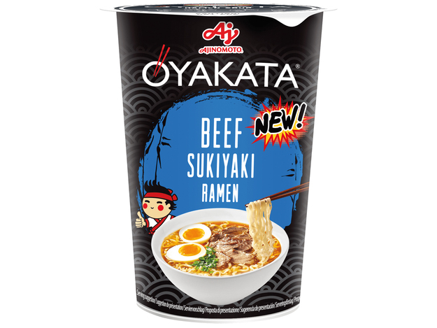 Instant Nudeln Japanische Sukiyaki Rind