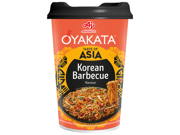 Instant Nudeln Koreanisches BBQ
