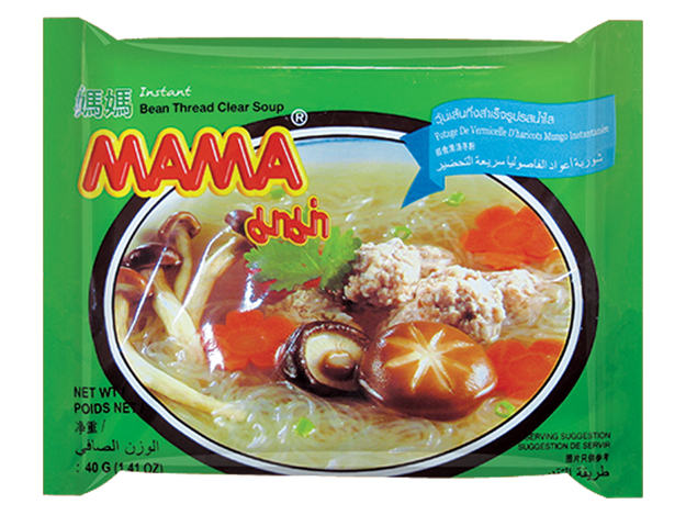Instant Glasnudeln Klare Suppe