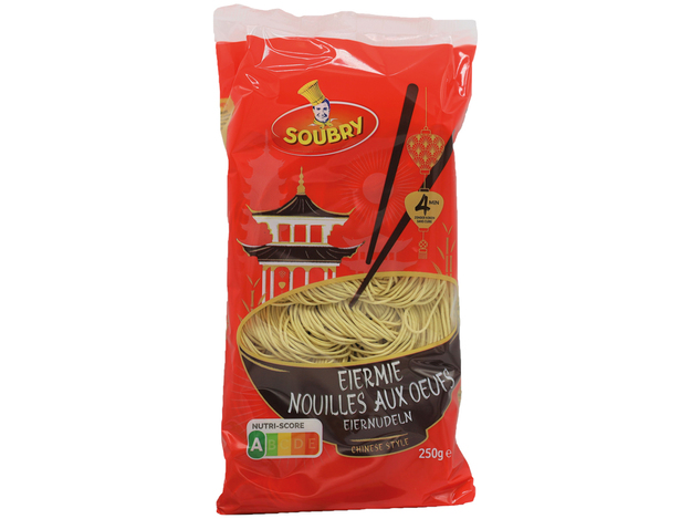 Chinesische Mie Nudeln mit Ei