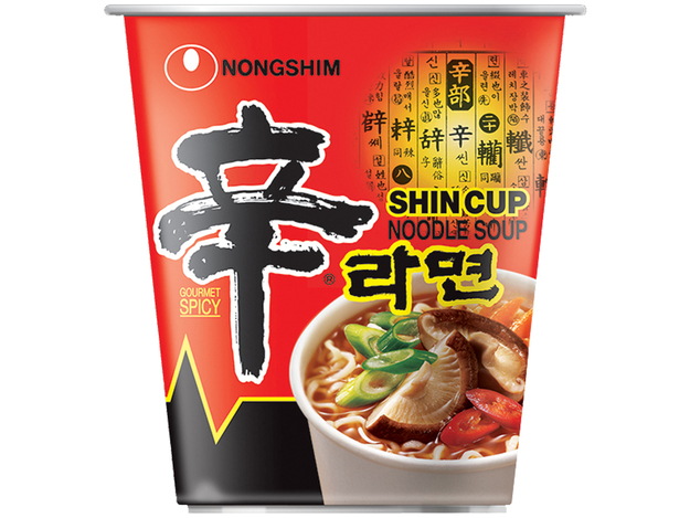 Instant Nudeln Shin Scharf