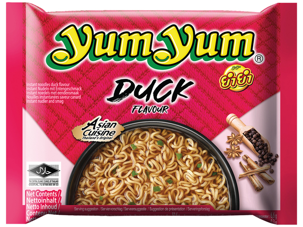 Instant Nudeln Ente