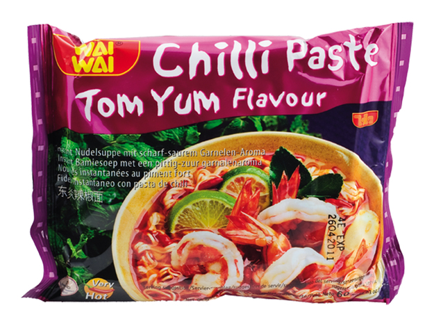 Instant Nudeln Chilipaste Tom Yum