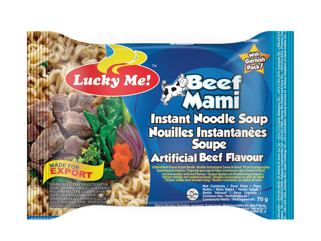 Instant Nudeln Rindfleisch