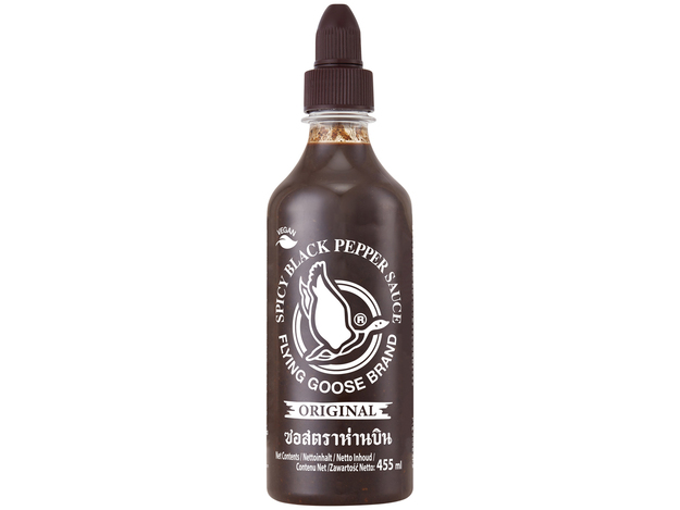 Scharfe Sauce mit Schwarzem Pfeffer