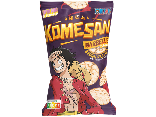 Chips Aus Braunem Reis Bbq