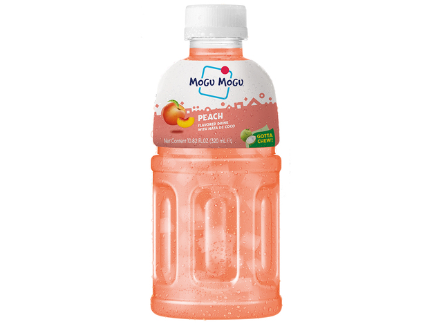 Pfirsichgetränk Mit Nata De Coco