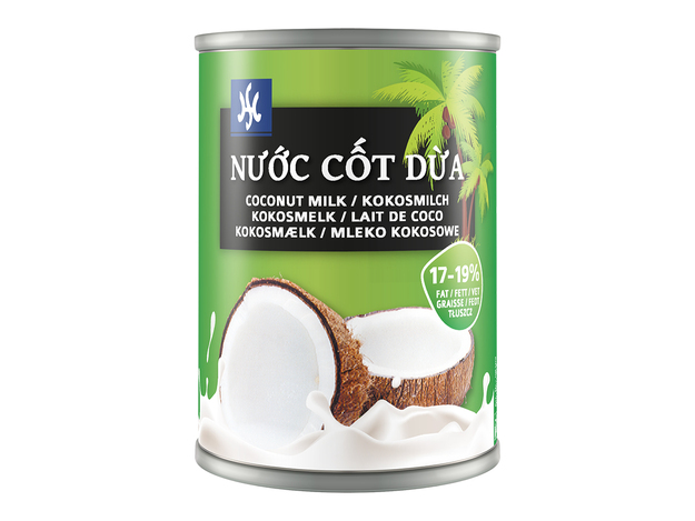 Kokosmilch (17-19% Fett)