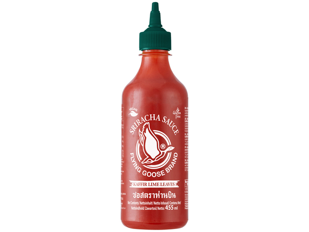 Sriracha Chilisauce mit Kaffir Limette