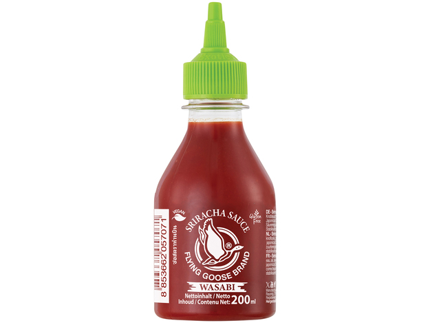 Sriracha Chilisauce mit Wasabi
