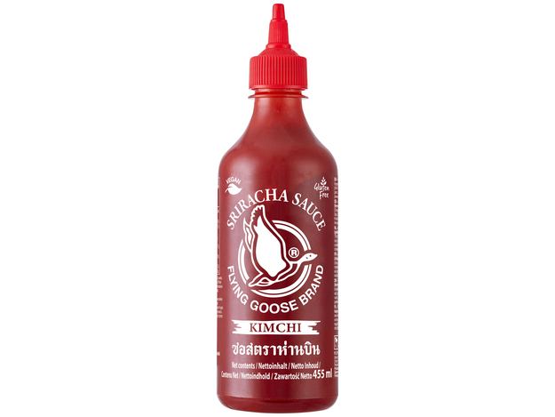 Sriracha Chilisauce mit Kimchi