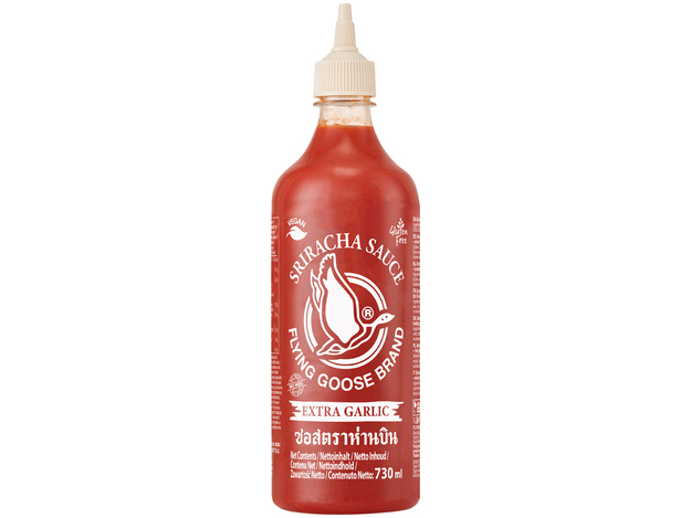 Sriracha Chilisauce mit Knoblauch no MSG