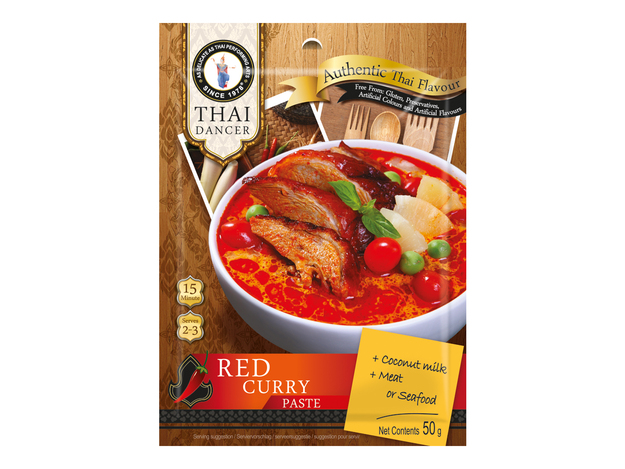 Rote Currypaste (Natürliche Zutaten)