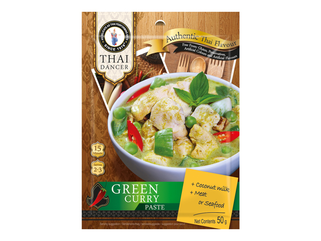 Grüne Currypaste (Natürliche Zutaten)