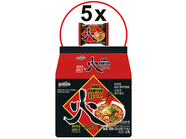 Instant Nudeln Hwa Ramyun