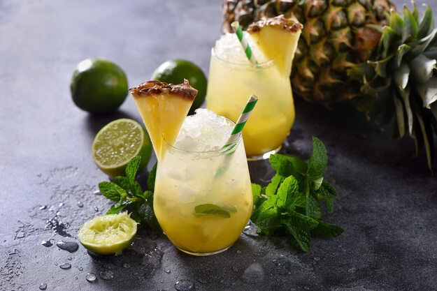 Ananas-Mocktail
