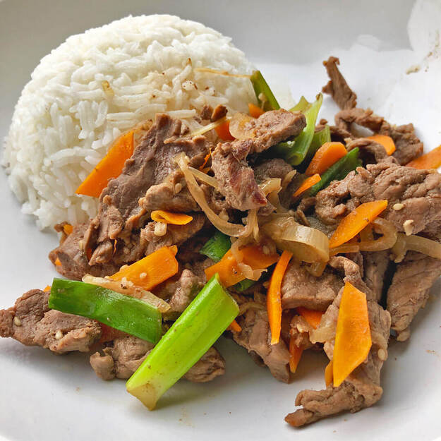 Rindfleisch-Bulgogi