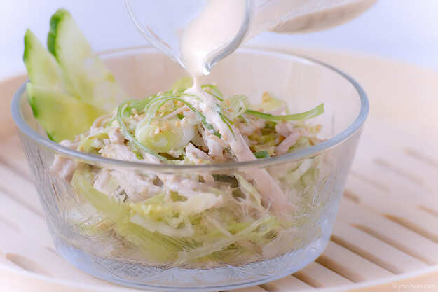 Sesam-Huhn-Salat