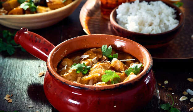 einfaches Hühner-Korma