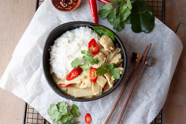 grünes Curry