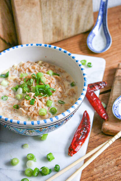 Cremige Ramen-Suppe
