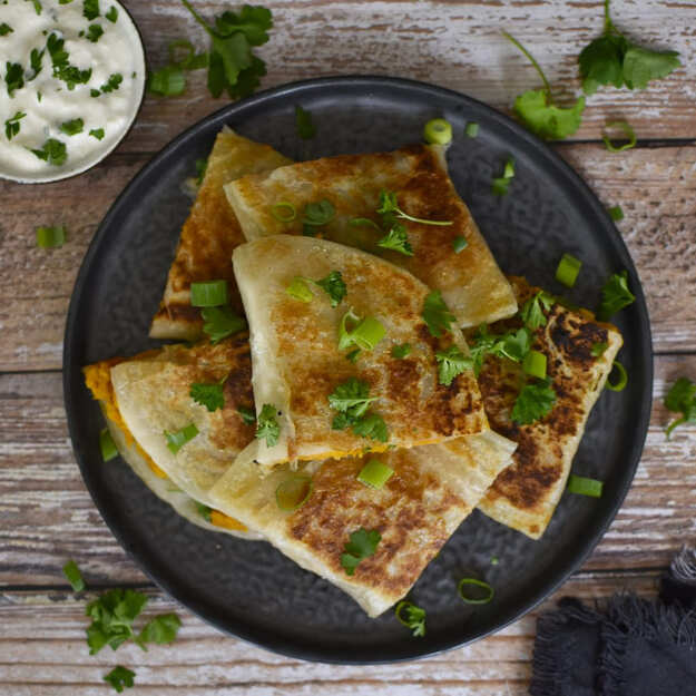 Gefüllte Paratha