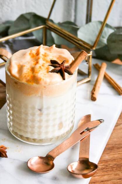 Dalgona Goldene Latte
