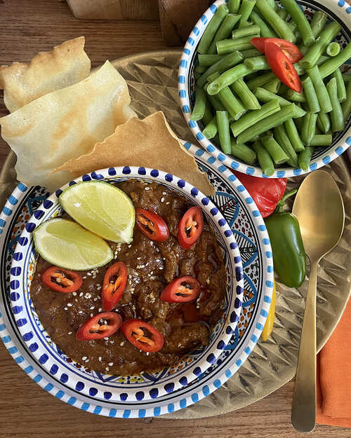 Indisches Hühnerfleisch Tikka Masala